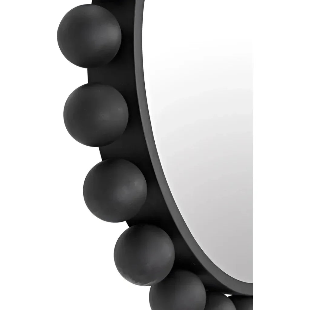 Cooper Round Metal Wall Mirror