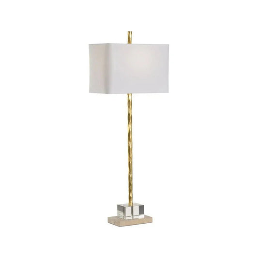 Crawford Hand - Hammered Metal Body Table Lamp - LOOMLAN - Chelsea House - Table Lamps