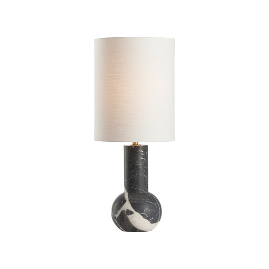 Grey Marble Table Lamp