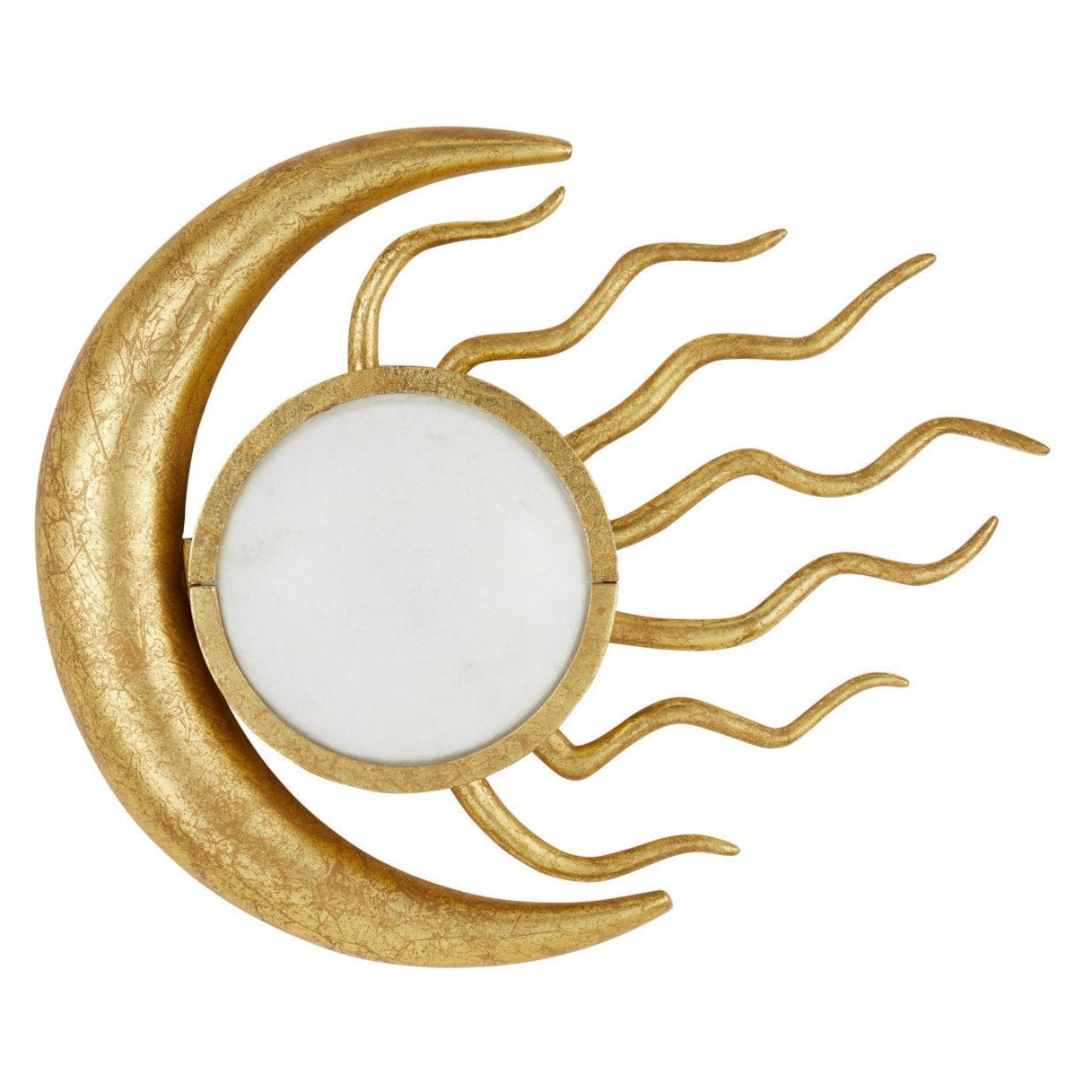 Tona Metalic Gold Wall Sconce