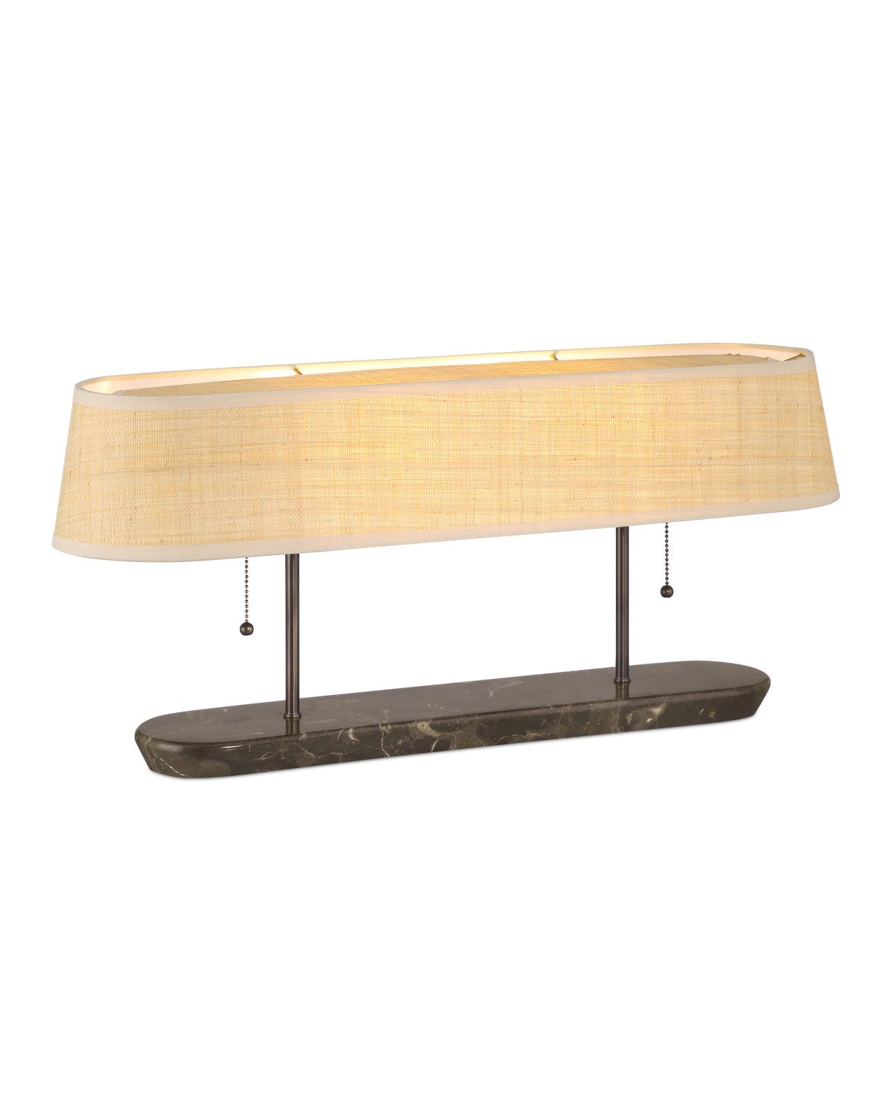 Museum Black Marble Base Desk Lamp