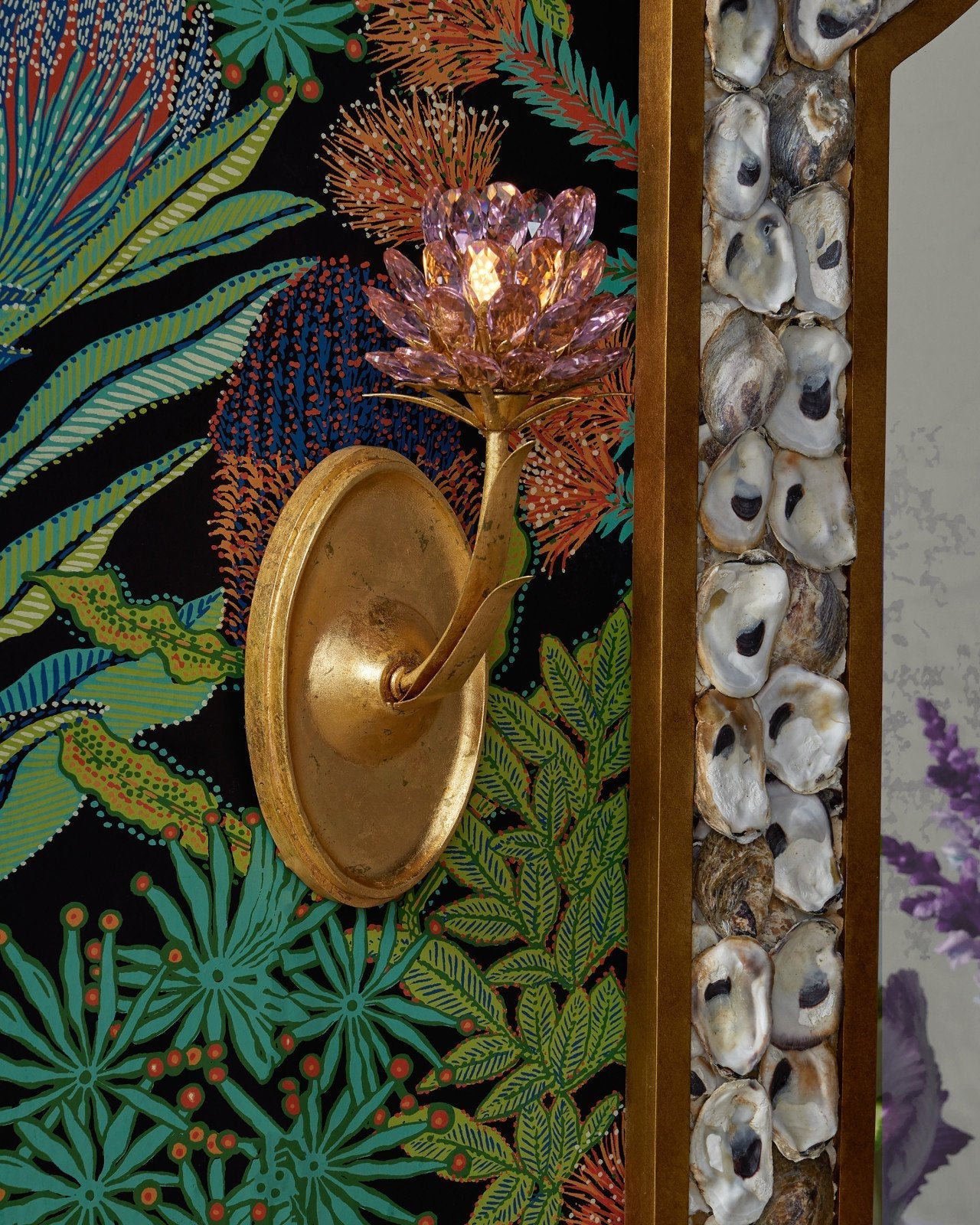 Marilee Single-Light Gold Wall Sconce