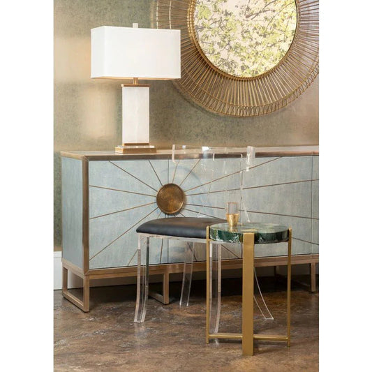Damon Rustic Modern Table Lamp - LOOMLAN - Wildwood - Table Lamps