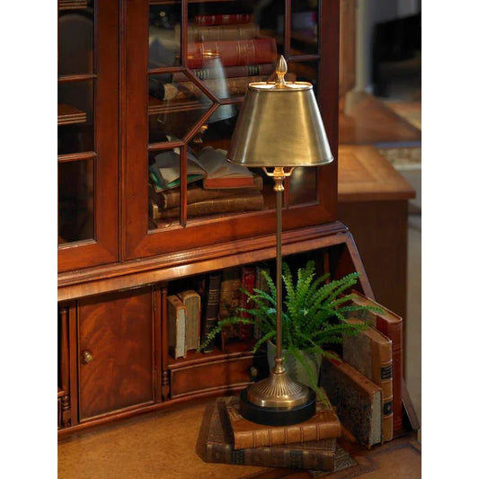Delicate Console Solid Brass Table Lamp - LOOMLAN - Wildwood - Table Lamps
