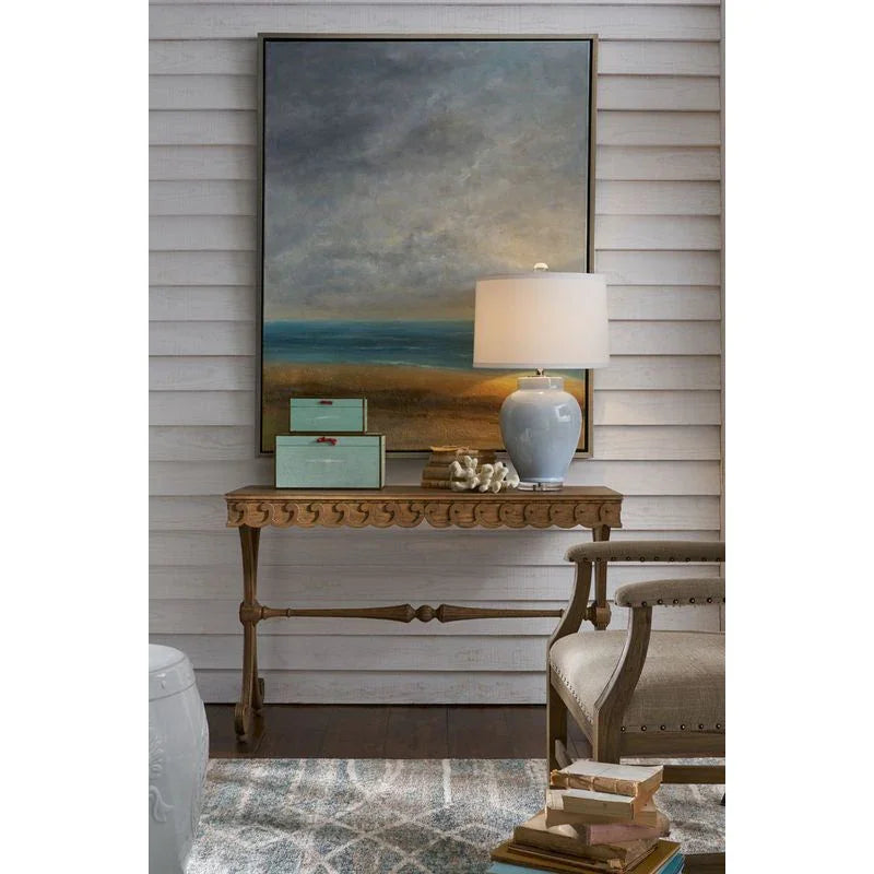 Drip Hand Sculpted Italian Ceramic Table Lamp - LOOMLAN - Wildwood - Table Lamps