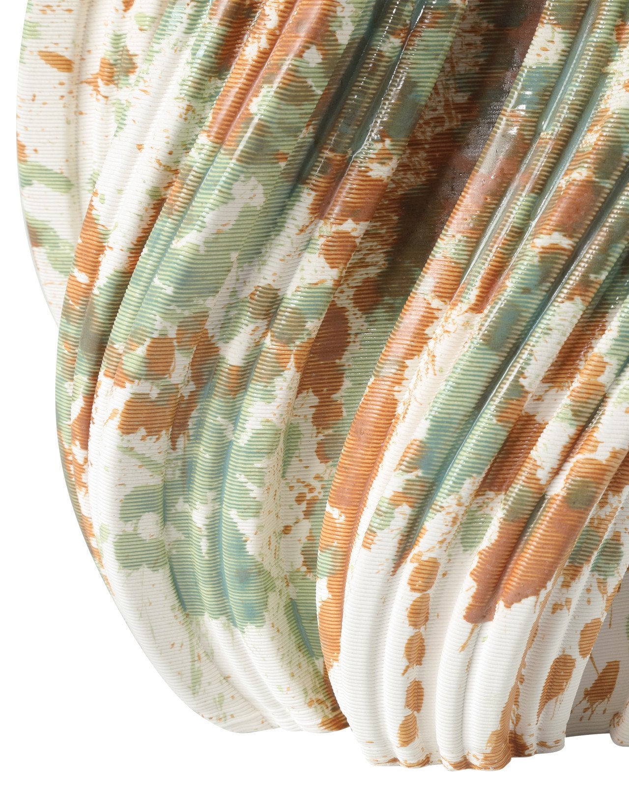 Camouflage Porcelain Small Vase