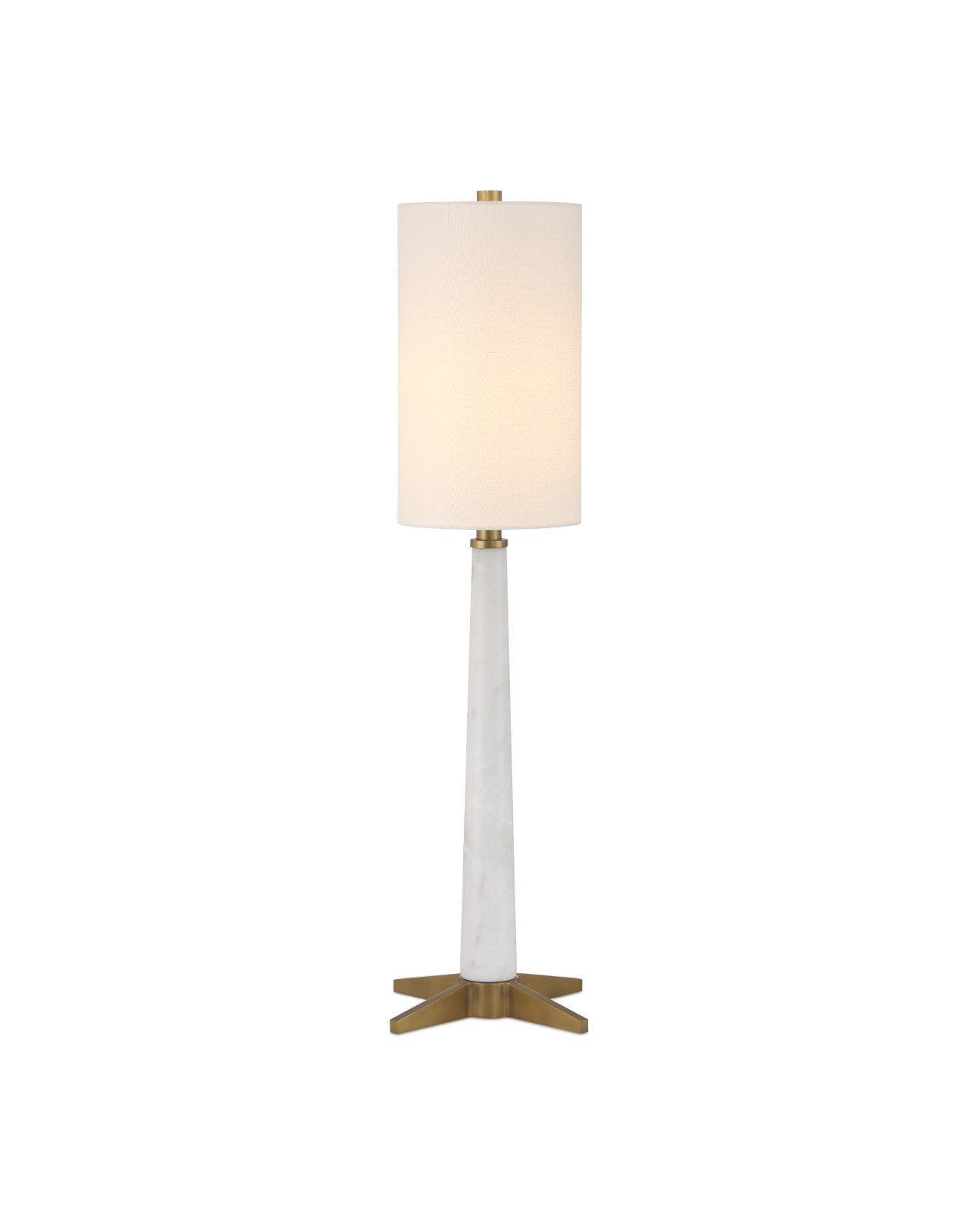 Munroe White Marble Table Lamp