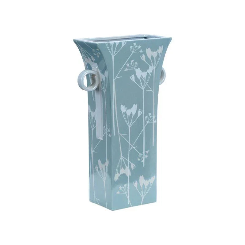 Eden Hand Painted Ceramic Vase - LOOMLAN - Chelsea House - Vases & Jars