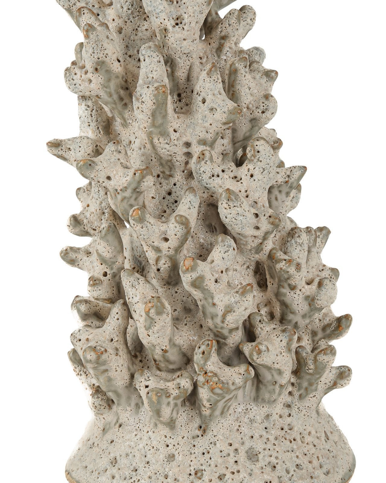 Staghorn Ceramic Coral Decorative Sculpture