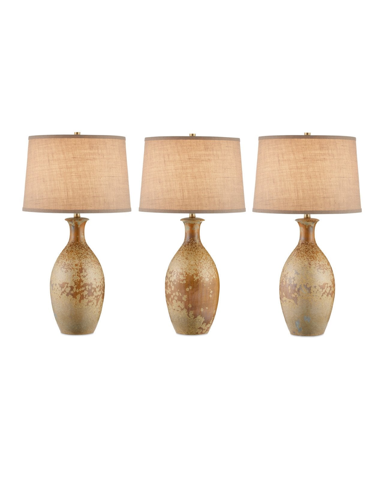 Stellata Brown Ceramic Table Lamp