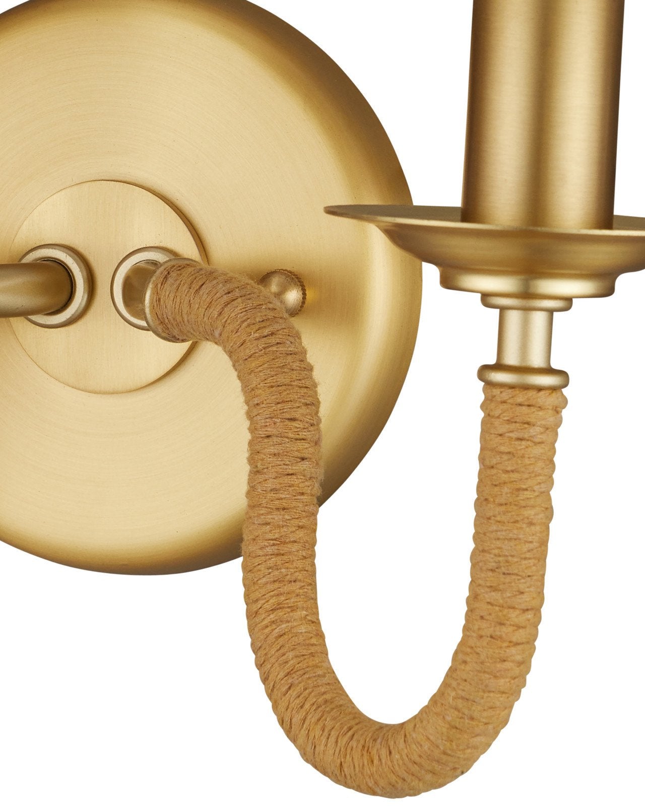 Adala Metalic Gold Wall Sconce