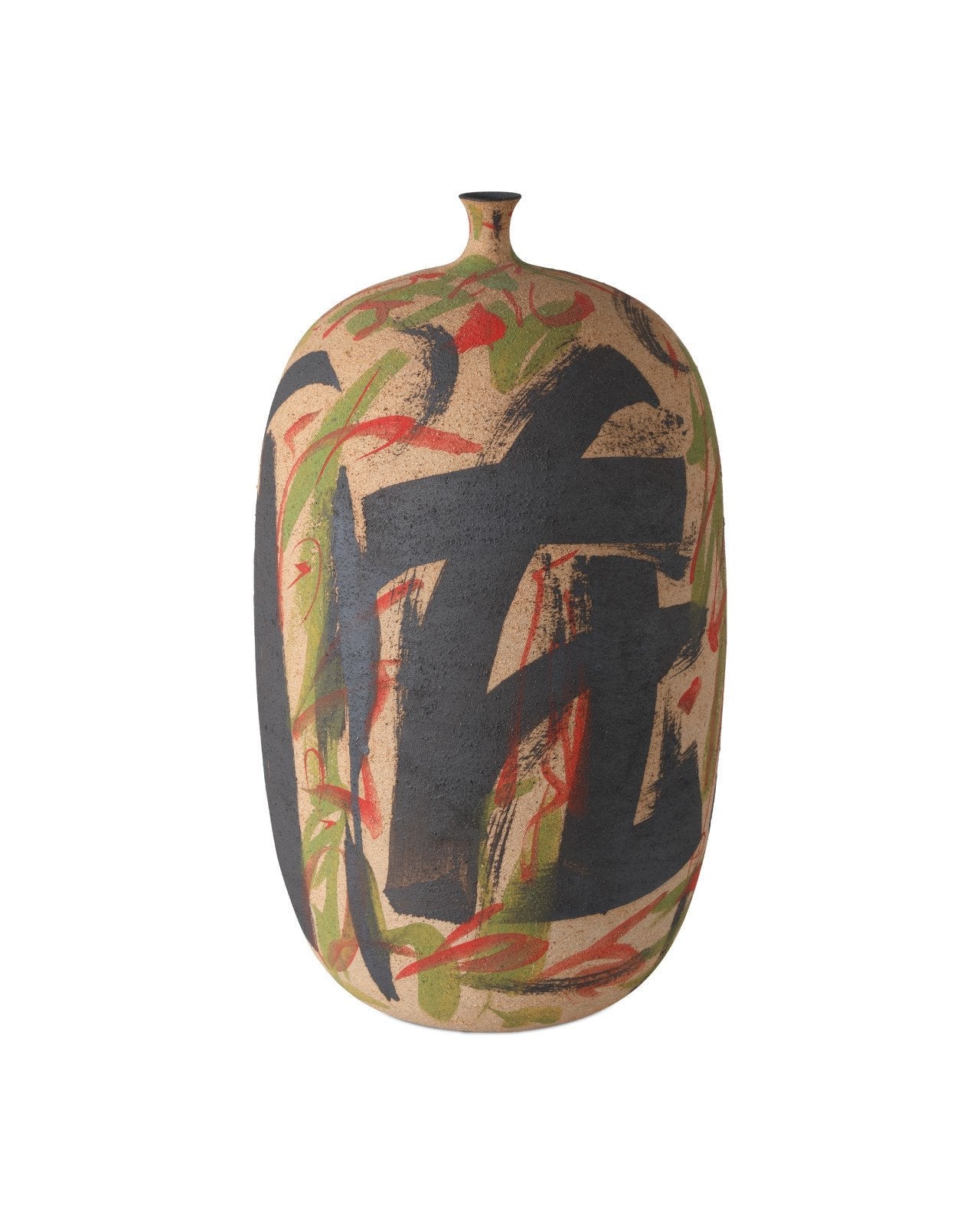 Zeal Multi Color Porcelain Vase