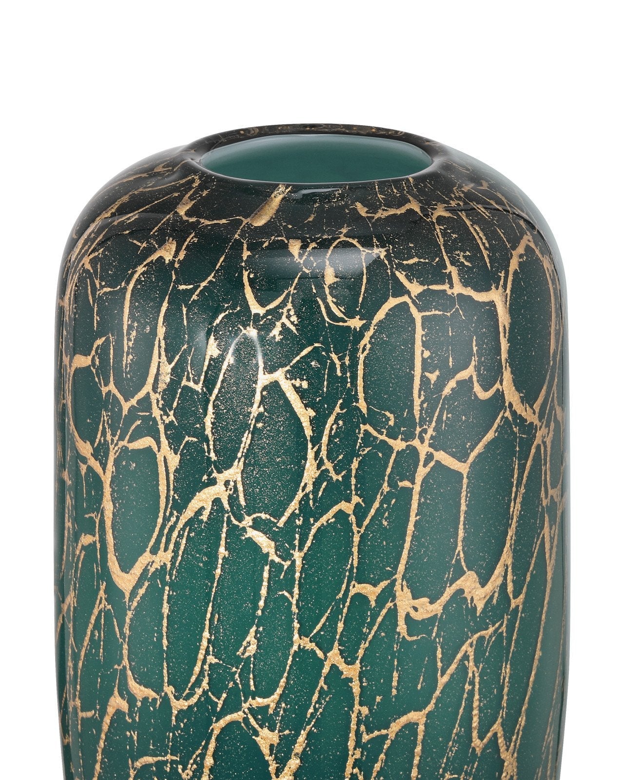 Vitry Green Glass Vase