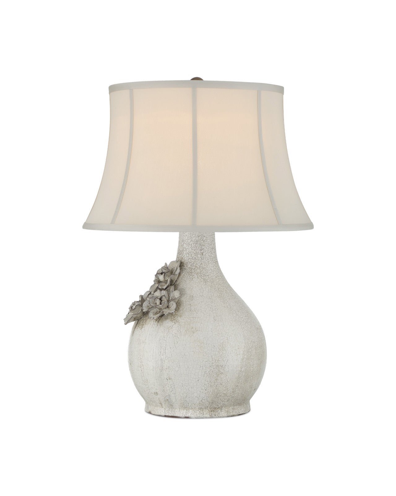 Attar White Ceramic Table Lamp