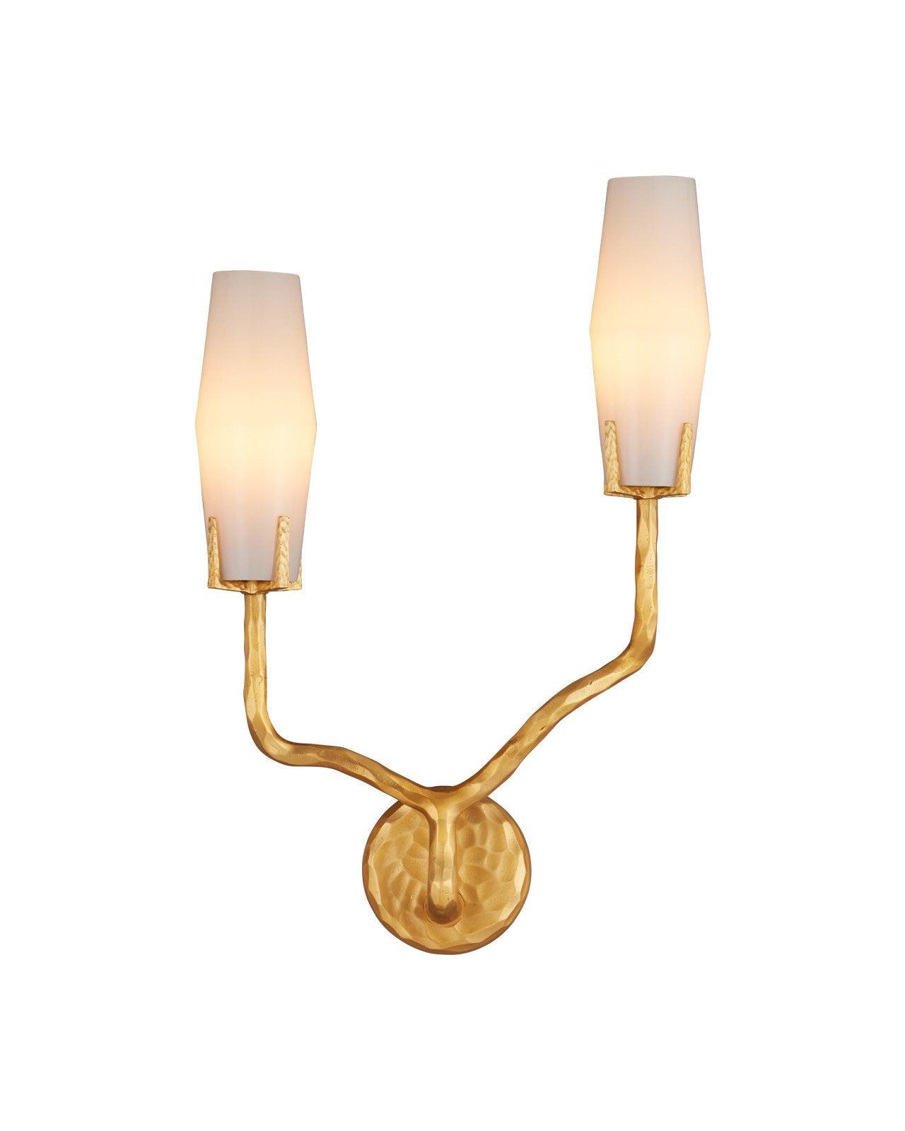 Mathilda Dimmable Gold Wall Sconce