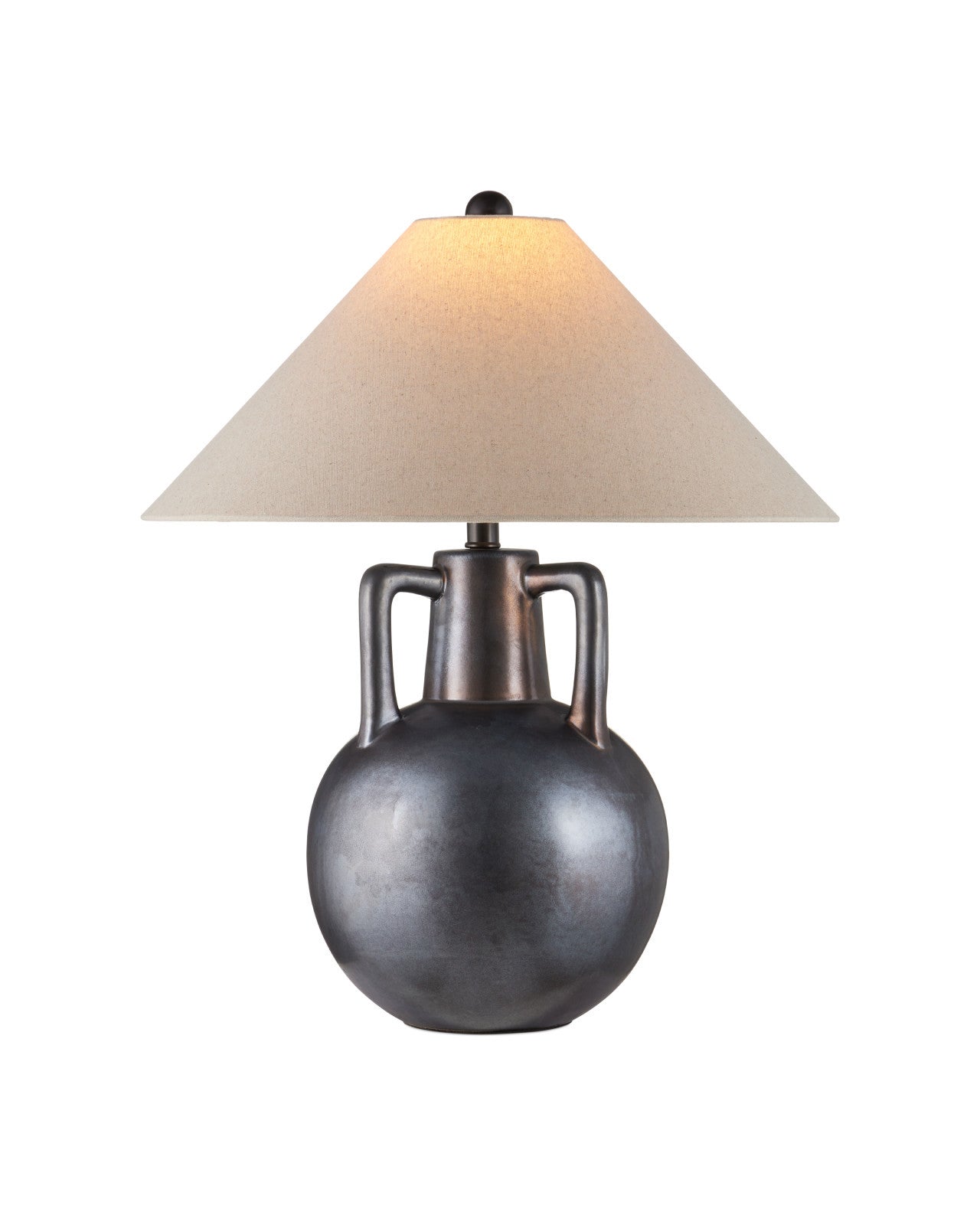 Autry Grey Ceramic Table Lamp