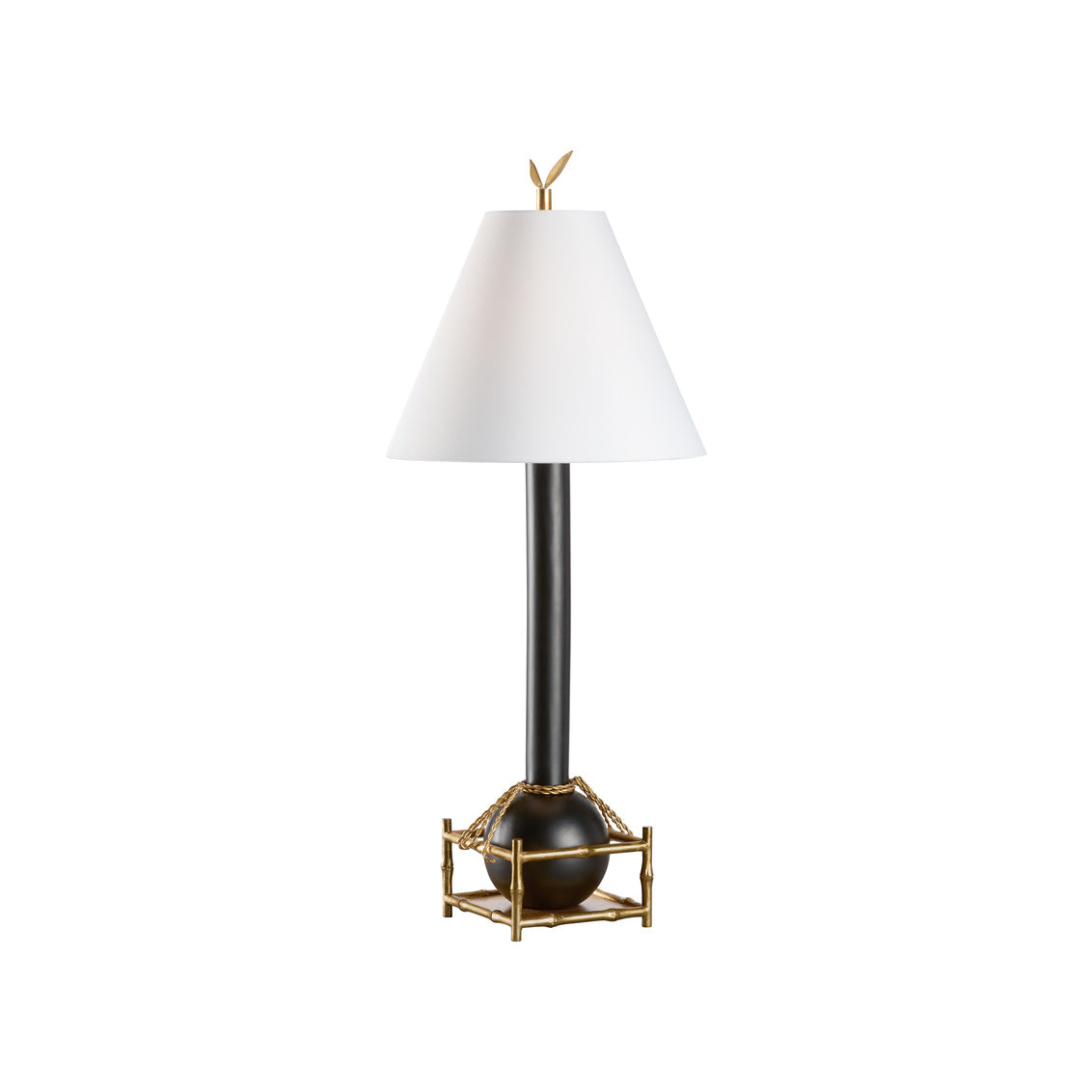 Tai Fu Table Black Ceramic Table Lamp
