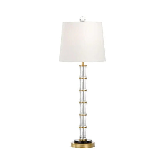 Fiji Clear Crystal Table Lamp - LOOMLAN - Wildwood - Table Lamps