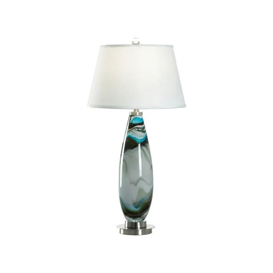 Flora Glass Made Table Lamp - LOOMLAN - Wildwood - Table Lamps