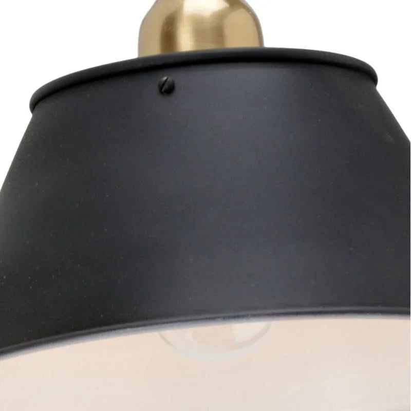 Franklin Arm Wall Sconce - Brass - LOOMLAN - Wildwood - Wall Sconces