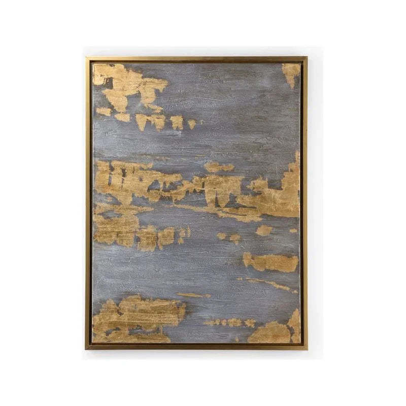 Gilded Storm Wood Framed Oil Painting Artwork-Framed Wall Art-Wildwood-LOOMLAN