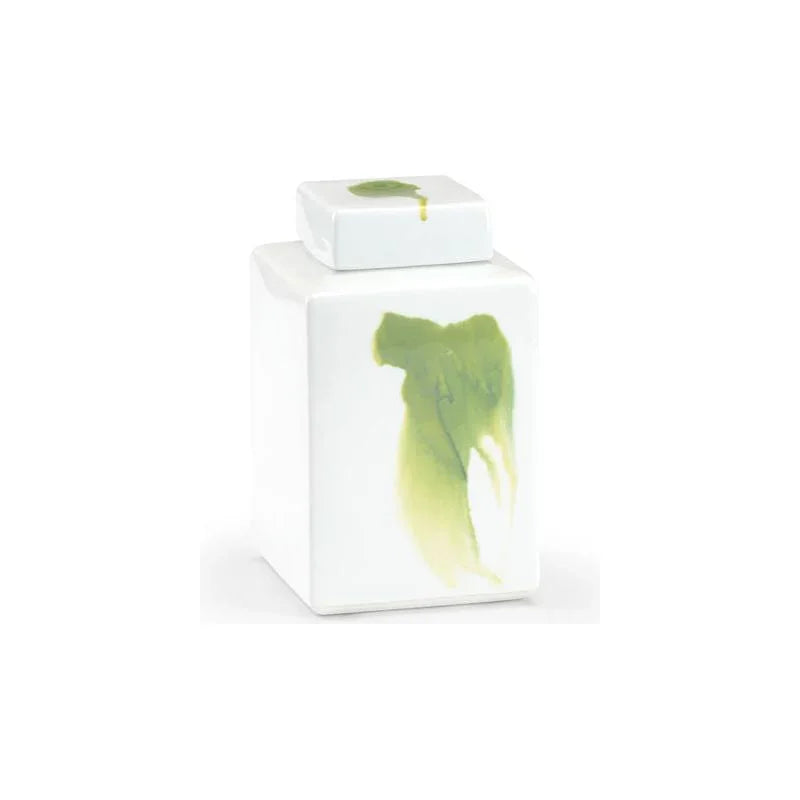 Green Jizhou Glazed Porcelain Vase - LOOMLAN - Chelsea House - Vases & Jars