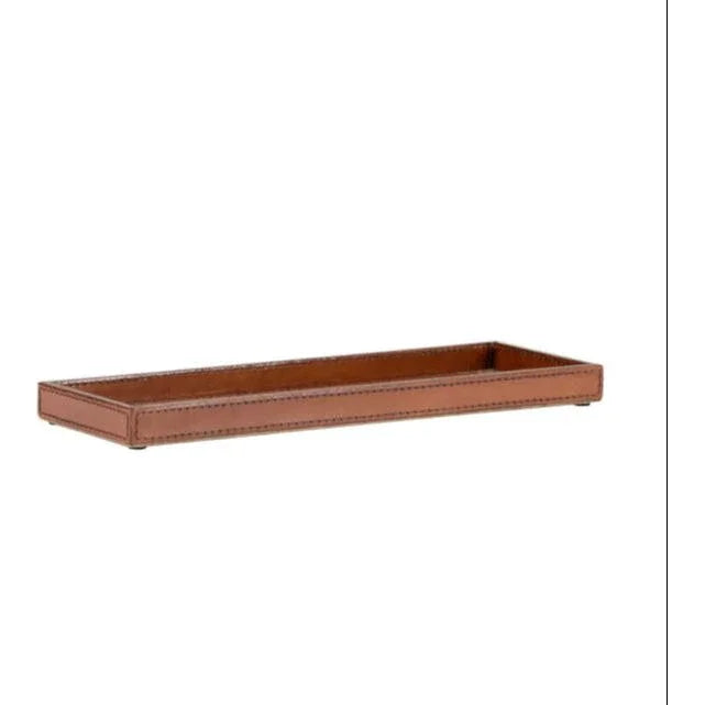 Handcrafted Leather Valet Tray - LOOMLAN - Chelsea House - Trays