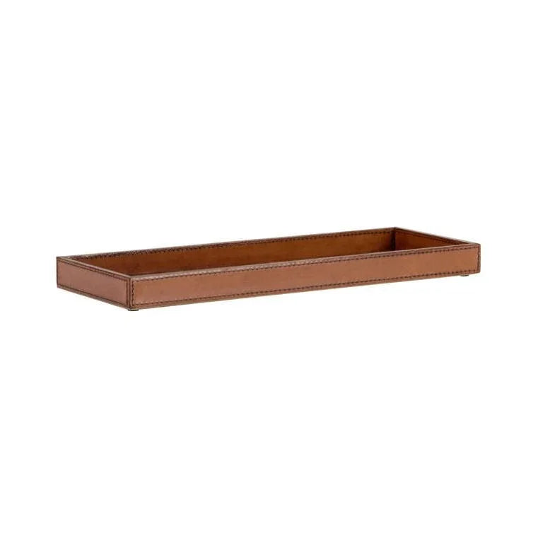 Handcrafted Leather Valet Tray - LOOMLAN - Chelsea House - Trays