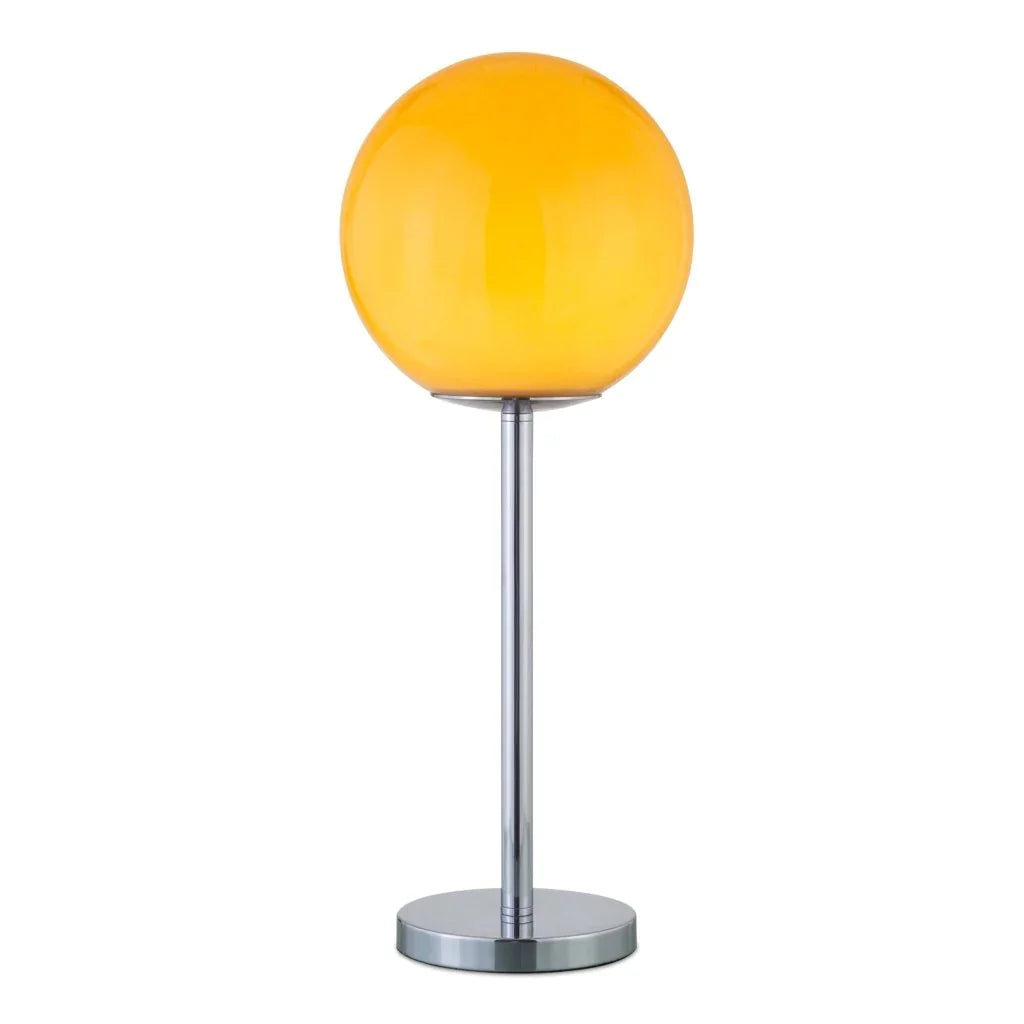 Ida Silver Metal Base Table Lamp - LOOMLAN - Moe's Home - Table Lamps