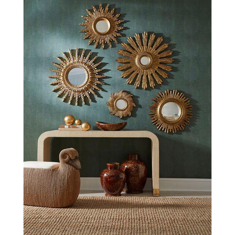 Illuminate Glistening Gold Finish Framed Wall Mirror - LOOMLAN - Chelsea House - Wall Mirrors