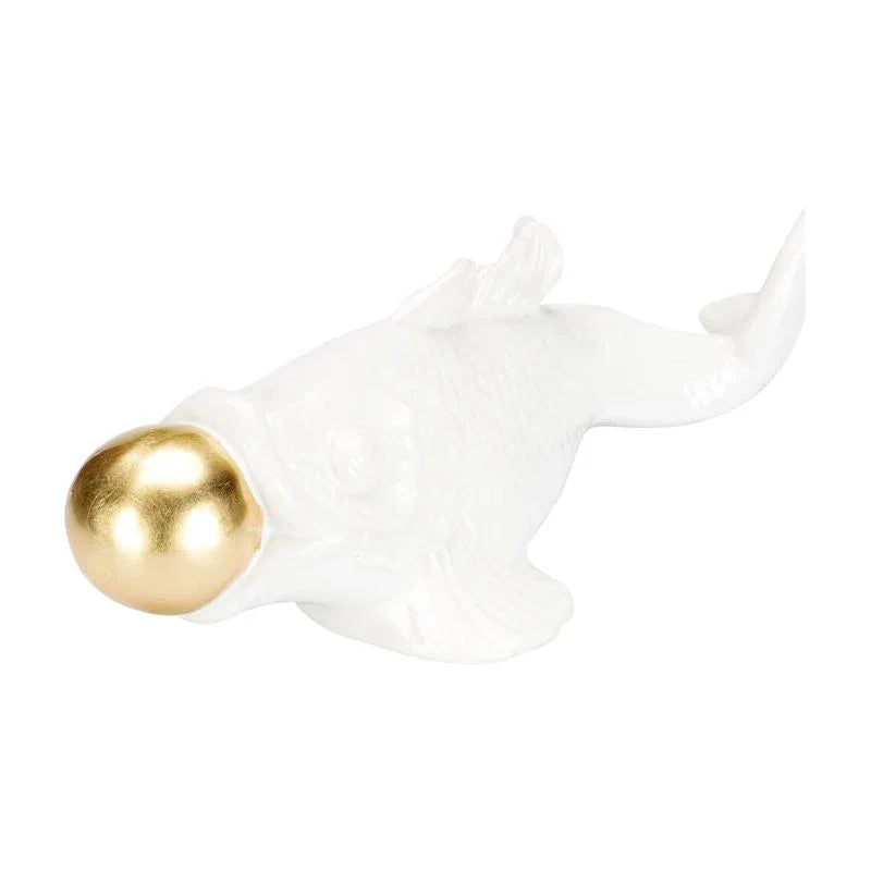 Imperial Koi Luck And Prosperity Sculpture - LOOMLAN - Wildwood - Statues & Sculptures
