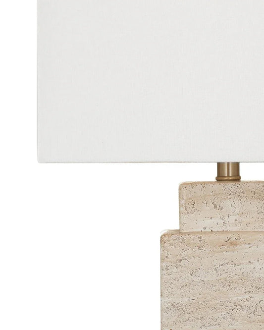 Iris Brown Concrete Table Lamp - LOOMLAN - Bassett Mirror - Table Lamps