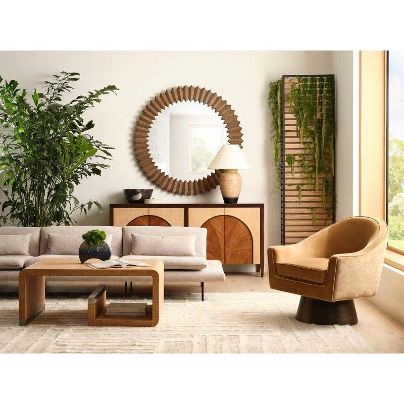 Kento Natural Japanese Clay Handcrafted Table Lamp - LOOMLAN - Wildwood - Table Lamps
