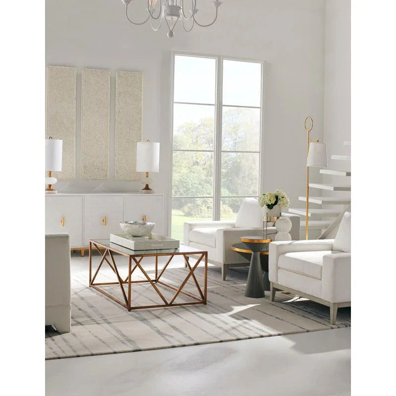 Kiawah Raffia Covered Tray - LOOMLAN - Chelsea House - Trays