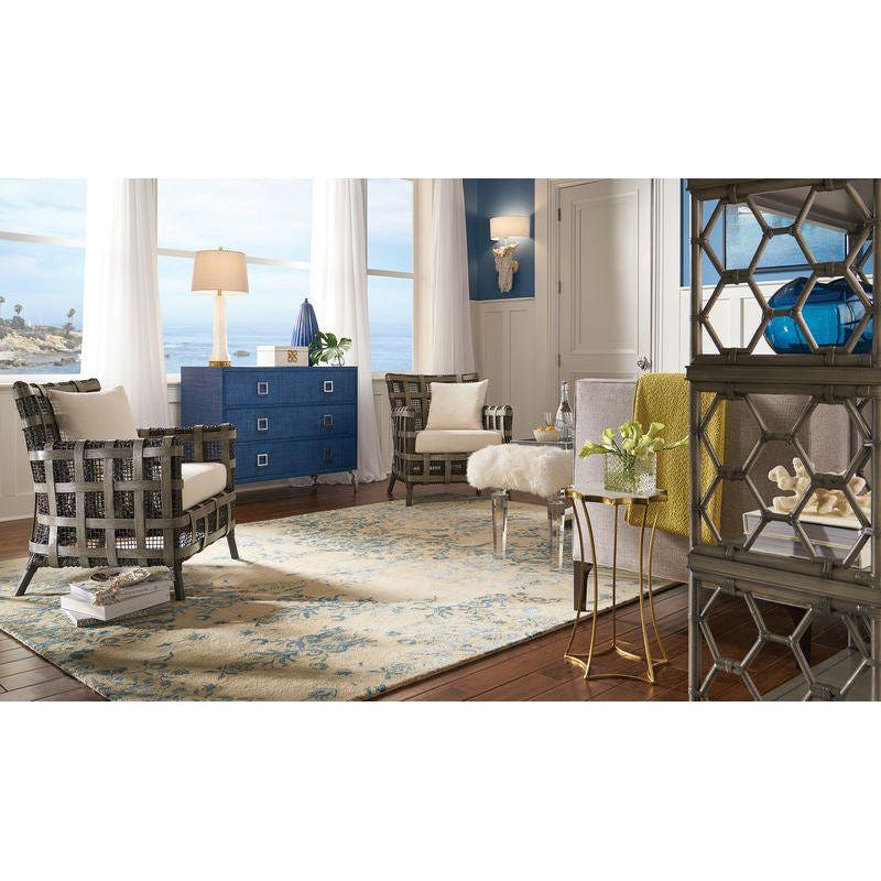 Lucas Alabaster And Brass Mount Table Lamp - LOOMLAN - Wildwood - Table Lamps