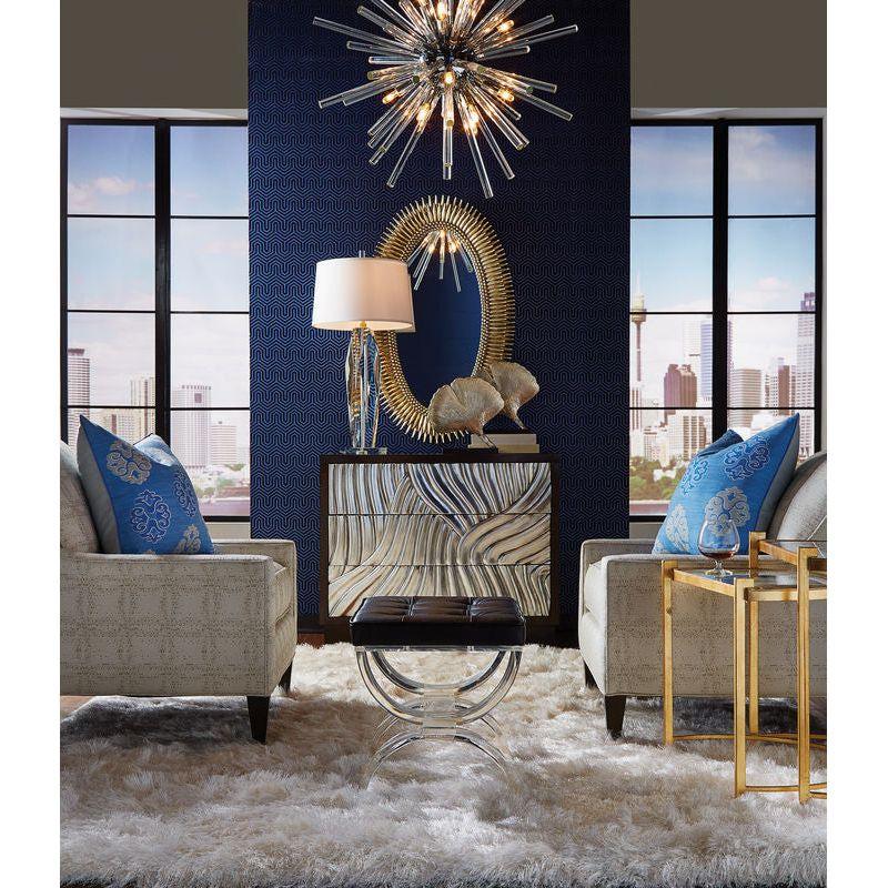 Lucius Oval Shaped Wall Mirror - LOOMLAN - Wildwood - Wall Mirrors