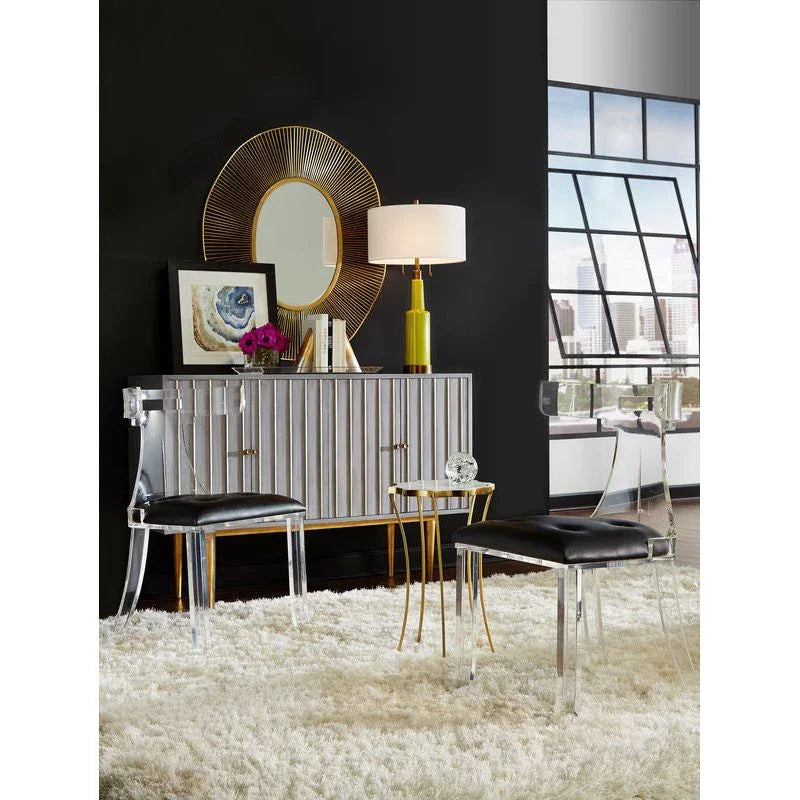 Luton Iron Framed Wall Mirror - LOOMLAN - Wildwood - Wall Mirrors