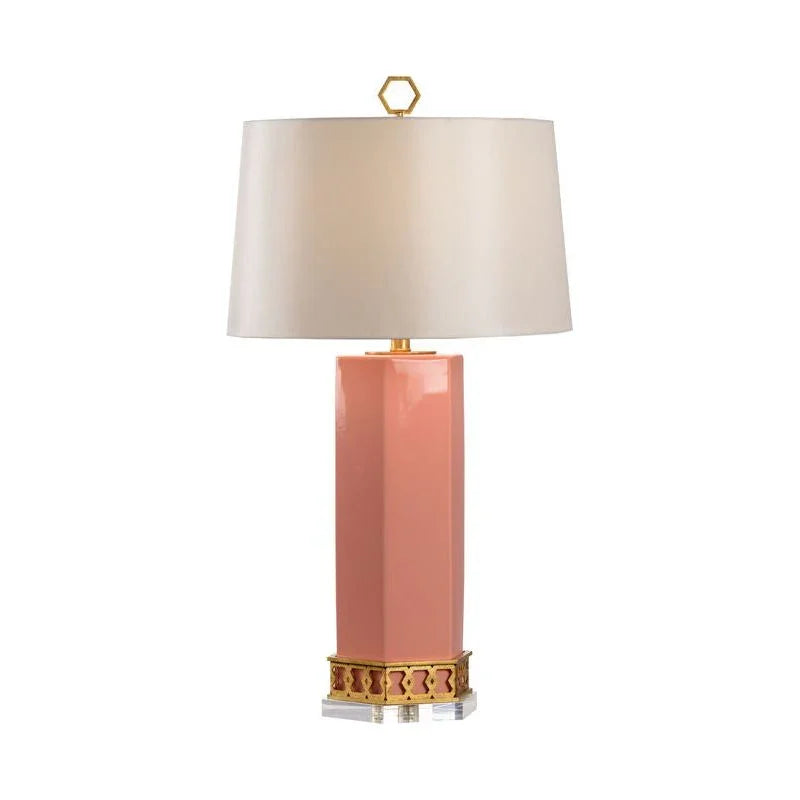 Miriam Hexagon Honeycomb - Shaped Table Lamp - LOOMLAN - Chelsea House - Table Lamps