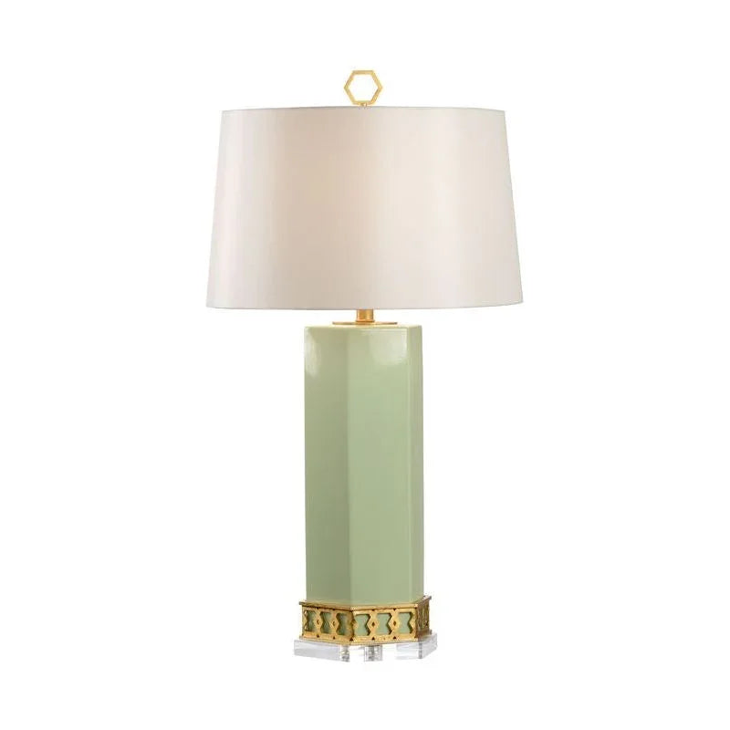 Miriam Hexagon Honeycomb - Shaped Table Lamp - LOOMLAN - Chelsea House - Table Lamps