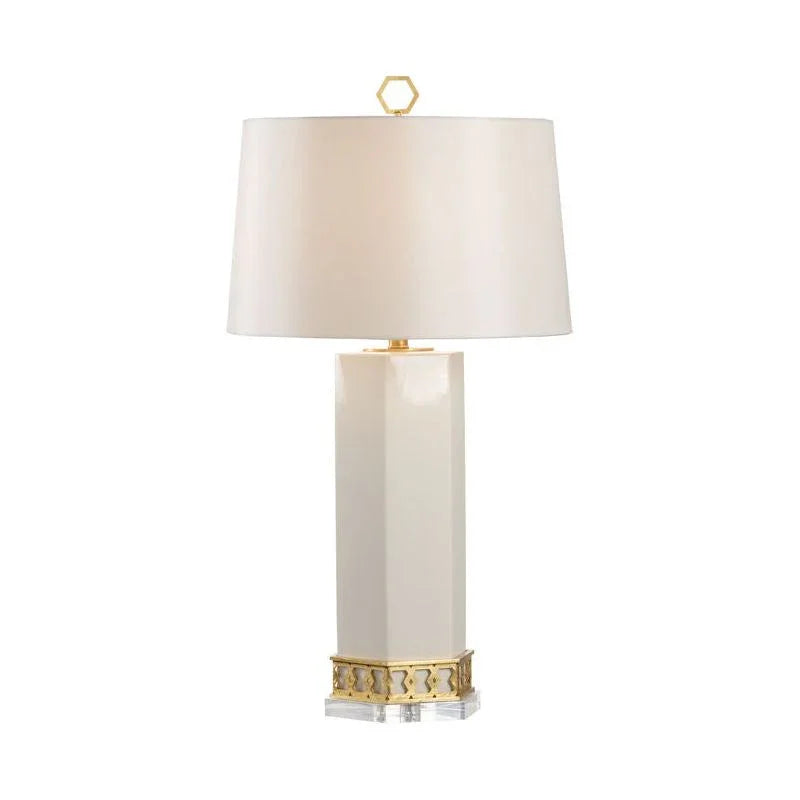 Miriam Hexagon Honeycomb - Shaped Table Lamp - LOOMLAN - Chelsea House - Table Lamps