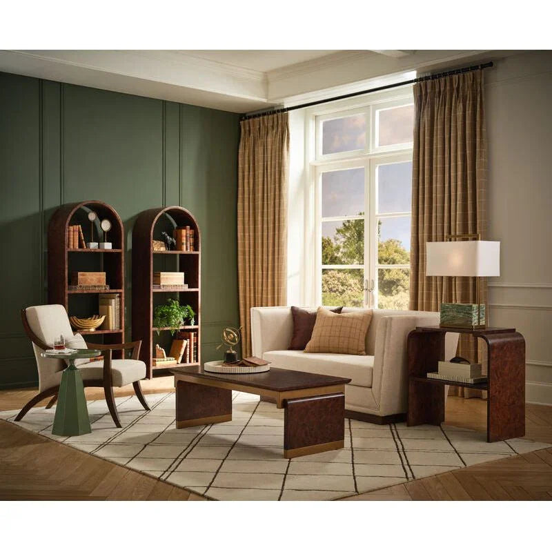 Modern Brass Finish Table Lamp - LOOMLAN - Wildwood - Table Lamps