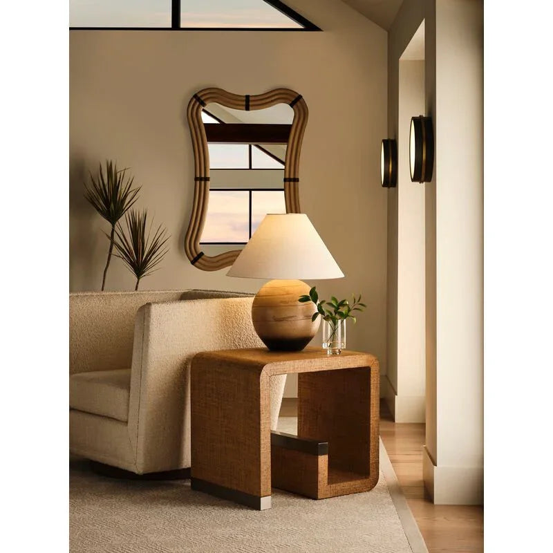 Moonlight Brass Framed Wall Sconce - LOOMLAN - Wildwood - Wall Sconces