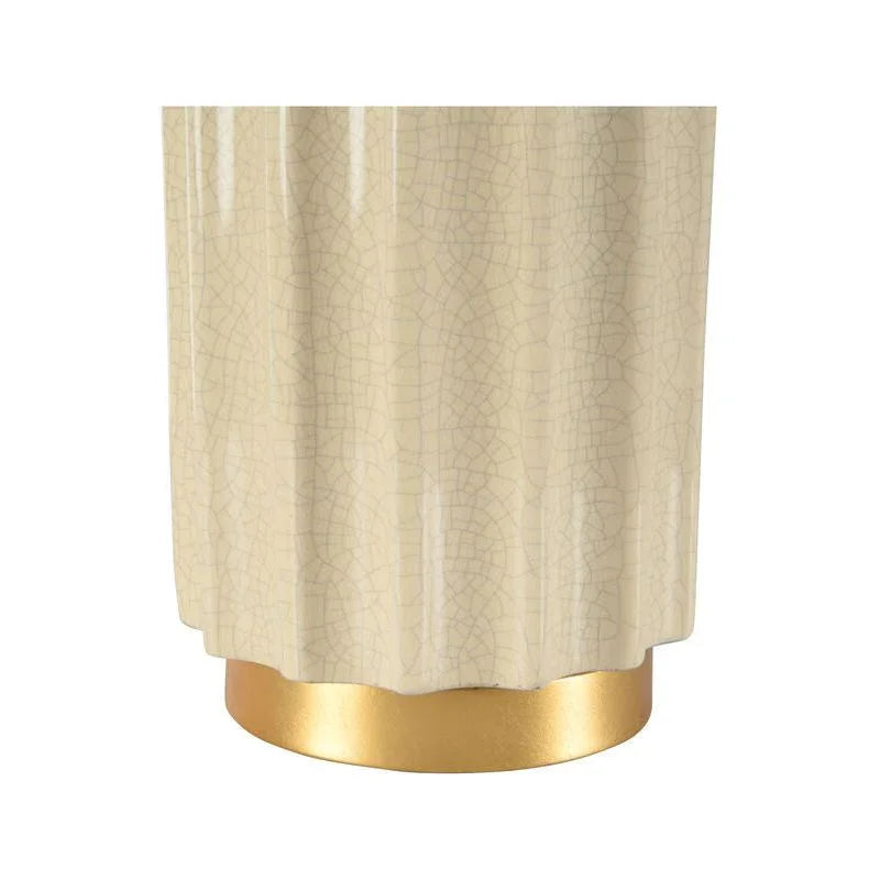 Mythos Glazed Ceramic Table Lamp - LOOMLAN - Wildwood - Table Lamps