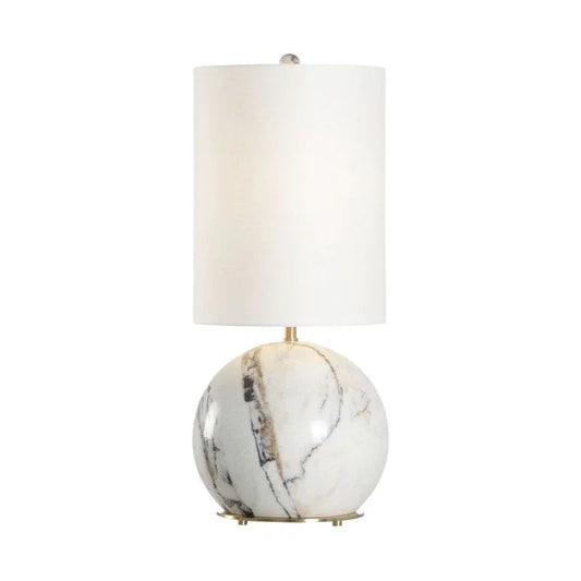 Novara Marble Made Table Lamp - LOOMLAN - Wildwood - Table Lamps