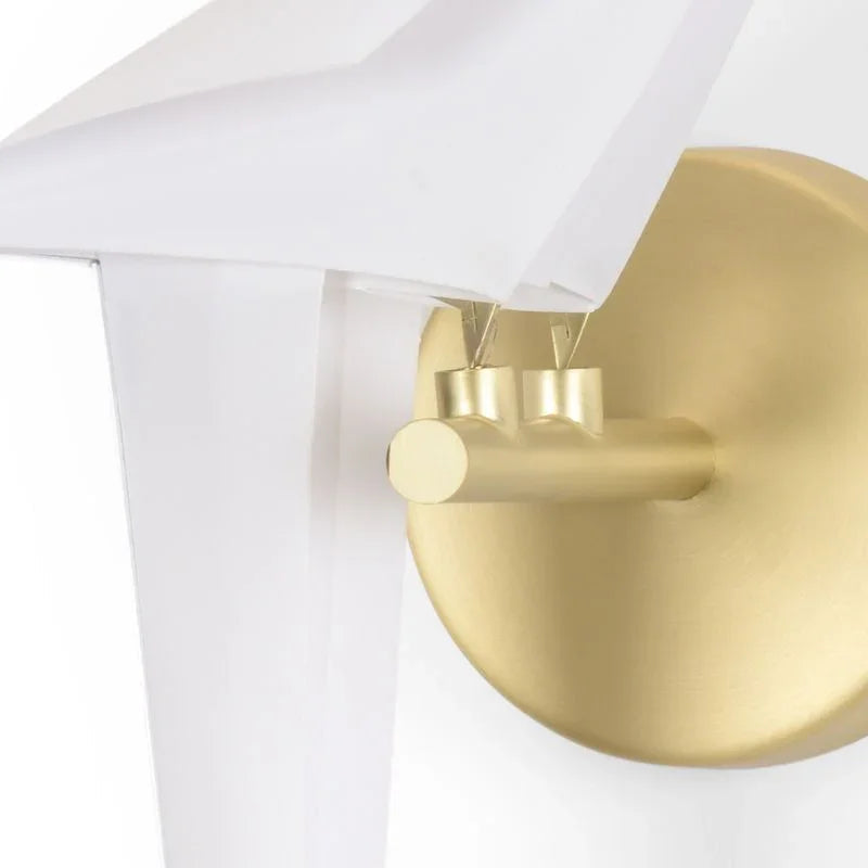 Origami Bird Metal Framed Wall Sconce (Left) - LOOMLAN - Chelsea House - Wall Sconces