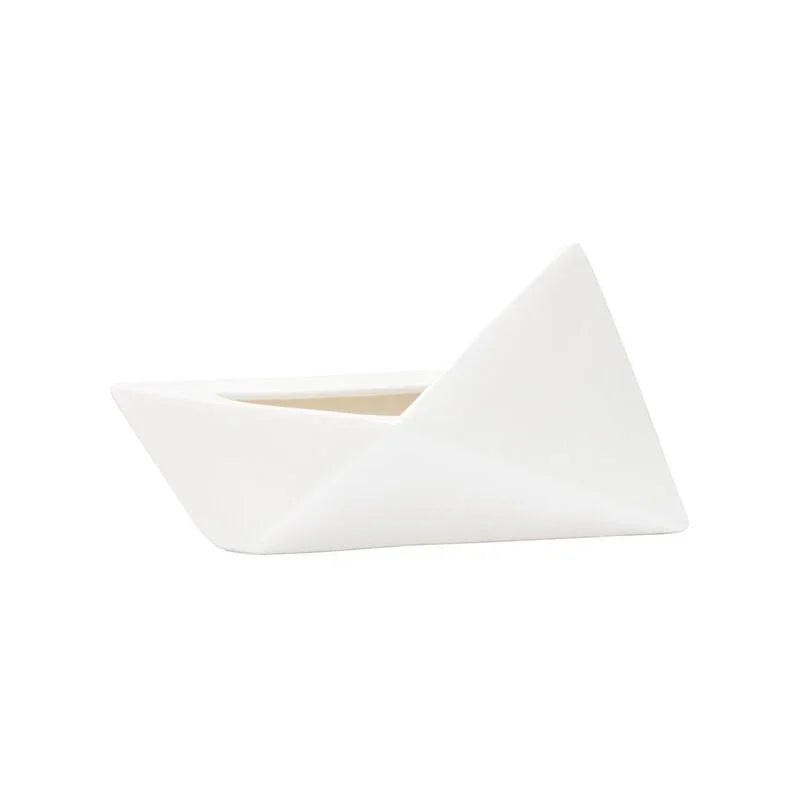 Origami Shaped Unique Vase - LOOMLAN - Wildwood - Vases & Jars