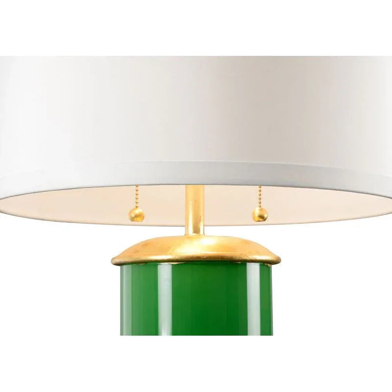 Savannah Cylinder Design Glass Table Lamp - LOOMLAN - Wildwood - Table Lamps