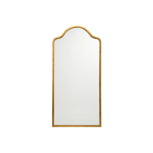 Scalloped Top Iron Framed Wall Mirror - LOOMLAN - Chelsea House - Wall Mirrors