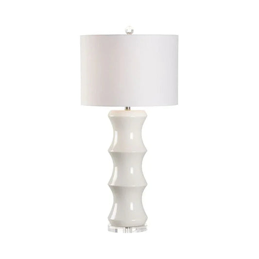 Shelbourne Ceramic With Acrylic Base Table Lamp - LOOMLAN - Chelsea House - Table Lamps