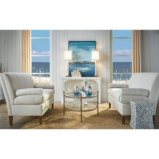 Sloane White Alabaster Table Lamp - LOOMLAN - Wildwood - Table Lamps